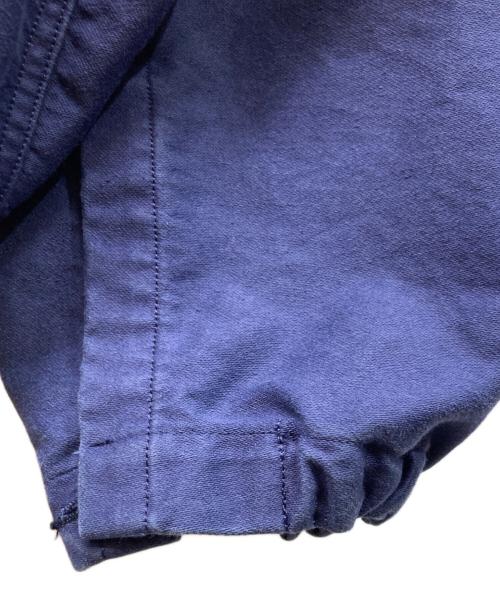 DAIRIKU（ダイリク）DAIRIKU (ダイリク) Mole Skin Military Jacket ブルー サイズ:Mの古着・服飾アイテム