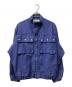 DAIRIKU（ダイリク）の古着「Mole Skin Military Jacket」｜ブルー