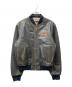 HARLEY-DAVIDSON（ハーレーダビッドソン）の古着「レザージャケット」｜ブラック×ネイビー