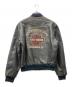 HARLEY-DAVIDSON (ハーレーダビッドソン) レザージャケット ブラック×ネイビー サイズ:S：30000円