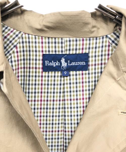 RALPH LAUREN（ラルフローレン）RALPH LAUREN (ラルフローレン) ステンカラーコート ベージュ サイズ:9の古着・服飾アイテム