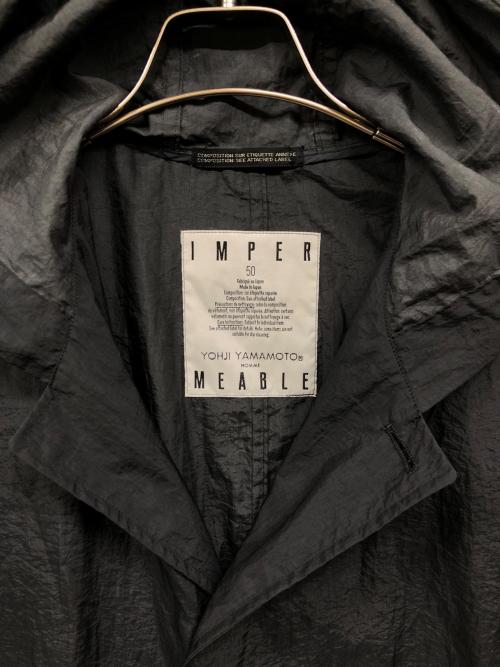 YOHJI YAMAMOTO（ヨウジヤマモト）YOHJI YAMAMOTO (ヨウジヤマモト) ナイロンコート ブラック サイズ:50の古着・服飾アイテム