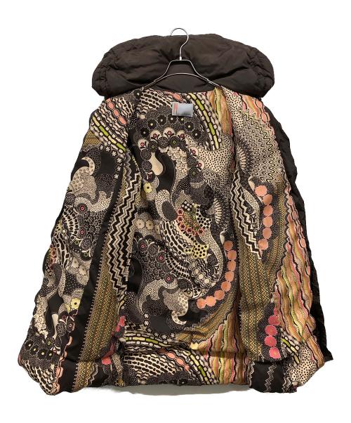 missoni（ミッソーニ）MISSONI (ミッソーニ) ダウンコート ブラウン サイズ:42の古着・服飾アイテム