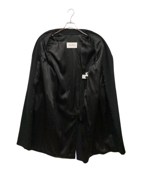 MaxMara（マックスマーラ）MaxMara (マックスマーラ) ウールコート ブラック サイズ:40の古着・服飾アイテム