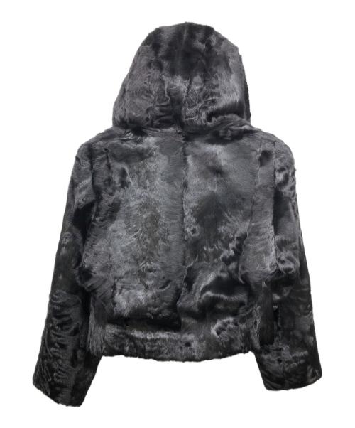 LOEWE（ロエベ）LOEWE (ロエベ) キッドラム ファー ショートジャケット ブラック サイズ:38の古着・服飾アイテム