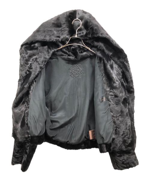 LOEWE（ロエベ）LOEWE (ロエベ) キッドラム ファー ショートジャケット ブラック サイズ:38の古着・服飾アイテム