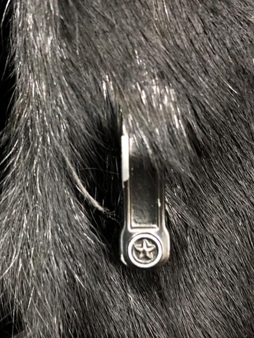 LOEWE（ロエベ）LOEWE (ロエベ) キッドラム ファー ショートジャケット ブラック サイズ:38の古着・服飾アイテム