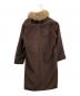 MaxMara (マックスマーラ) ファーコート ブラウン サイズ:40：70000円