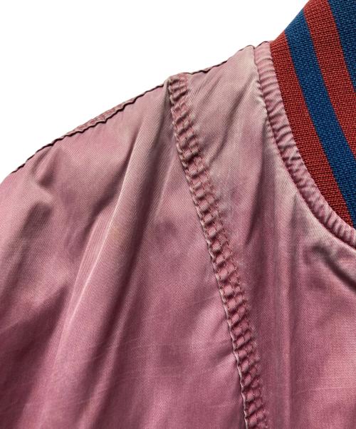 CAMPRI（カンパリ）Campri (カンパリ) 80s Campri Barcelona Bomber Jacket レッド サイズ:XLの古着・服飾アイテム