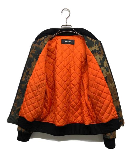 DSQUARED2（ディースクエアード）DSQUARED2 (ディースクエアード) ブルゾン ブラウン サイズ:42の古着・服飾アイテム