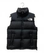 THE NORTH FACEザ ノース フェイス）の古着「Nuptse Vest」｜ブラック