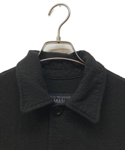 JUNYA WATANABE COMME des GARCONS（(ジュンヤワタナベ コムデギャルソン）JUNYA WATANABE COMME des GARCONS ((ジュンヤワタナベ コムデギャルソン) FILSON GARMENT (フィルソン ガーメント) 製品染縮絨ウールアクリルツイルジャケット ブラック サイズ:M 未使用品の古着・服飾アイテム