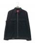 Supreme（シュプリーム）の古着「2-Tone Corduroy Zip Up Shirt」｜ブラック