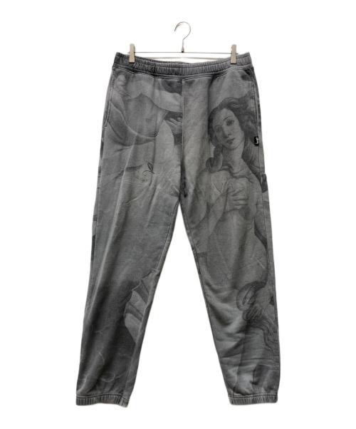 stussy（ステューシー）stussy (ステューシー) Dyed Venus Sweatpant グレー サイズ:Lの古着・服飾アイテム