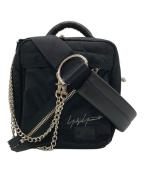 PORTER×YOHJI YAMAMOTOポーター×ヨウジヤマモト）の古着「2WAYバニティポーチ」｜ブラック