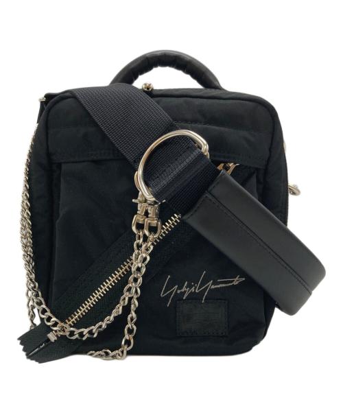 PORTER（ポーター）PORTER (ポーター) YOHJI YAMAMOTO (ヨウジヤマモト) 2WAYバニティポーチ ブラックの古着・服飾アイテム