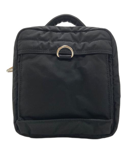 PORTER（ポーター）PORTER (ポーター) YOHJI YAMAMOTO (ヨウジヤマモト) 2WAYバニティポーチ ブラックの古着・服飾アイテム
