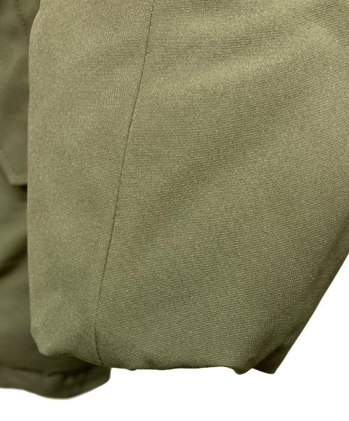 23区（ニジュウサンク）23区 (ニジュウサンク) ミリタリーダウンコート カーキ サイズ:38の古着・服飾アイテム