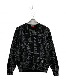 SUPREME（シュプリーム）の古着「Gonz Poems Sweater」｜ブラック