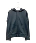 POLO RALPH LAURENポロ・ラルフローレン）の古着「ジップパーカー」｜ブラック