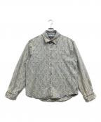 KITHキス）の古着「Jacquard denim apollo shirt」｜ブルー