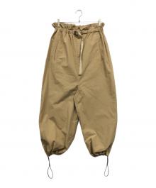 TENNE HANDCRAFTED MODERN（テン ハンドクラフテッド モダン）の古着「ジョガーパンツ」｜ベージュ