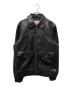 LEVI'S（リーバイス）の古着「MA-1スタイルエコレザージャケット」｜ブラック