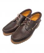 Timberlandティンバーランド）の古着「3 Eye Lug デッキシューズ」｜ブラウン