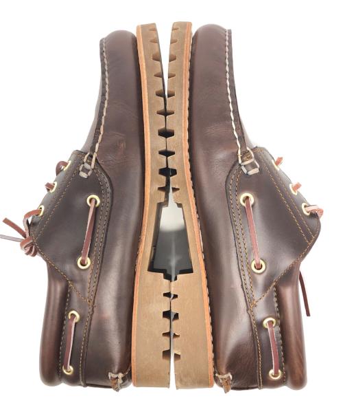 Timberland（ティンバーランド）Timberland (ティンバーランド) 3 Eye Lug デッキシューズ ブラウン サイズ:27.5の古着・服飾アイテム