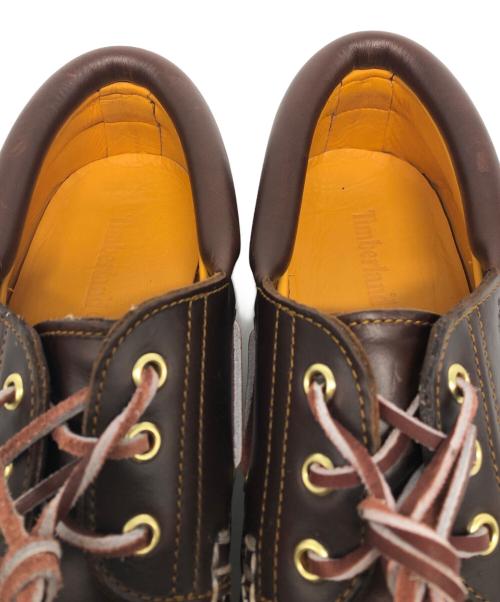 Timberland（ティンバーランド）Timberland (ティンバーランド) 3 Eye Lug デッキシューズ ブラウン サイズ:27.5の古着・服飾アイテム