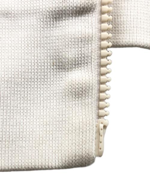 MONCLER（モンクレール）MONCLER (モンクレール) ジップパーカー ホワイト サイズ:Lの古着・服飾アイテム