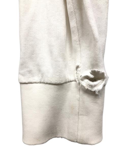 MONCLER（モンクレール）MONCLER (モンクレール) ジップパーカー ホワイト サイズ:Lの古着・服飾アイテム