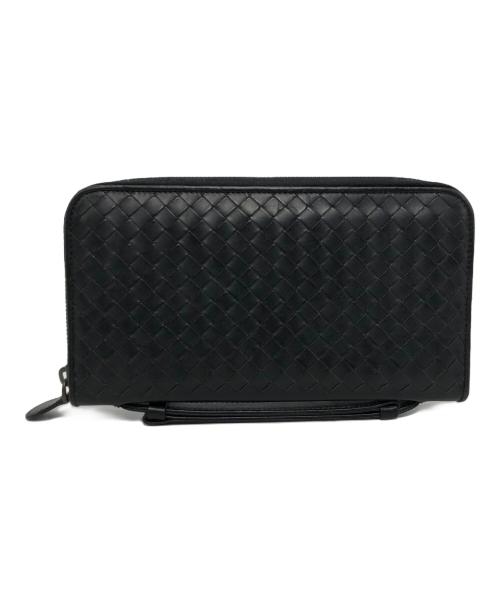 BOTTEGA VENETA（ボッテガベネタ）BOTTEGA VENETA (ボッテガベネタ) オーガナイザートラベルケース ブラックの古着・服飾アイテム