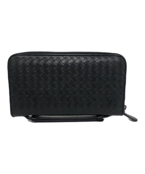 BOTTEGA VENETA（ボッテガベネタ）BOTTEGA VENETA (ボッテガベネタ) オーガナイザートラベルケース ブラックの古着・服飾アイテム