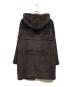 MAX MARA STUDIO (マックスマーラ ストゥディオ) シャギー フーデット コート ブラウン サイズ:40：26000円