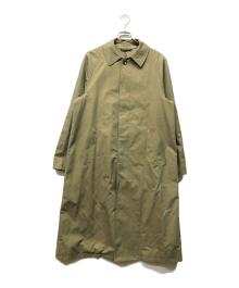 VALSTAR（ヴァルスター）の古着「比翼ロングコート」｜ベージュ