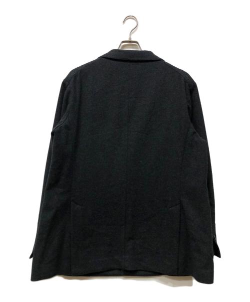 la favola（ラ ファーヴォラ）LA FAVOLA (ラ ファーヴォラ) ウールテーラードジャケット グレー サイズ:3の古着・服飾アイテム