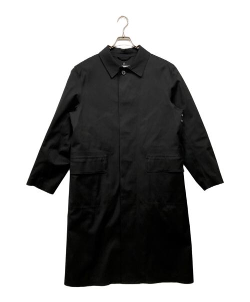 MACKINTOSH（マッキントッシュ）MACKINTOSH (マッキントッシュ) HYKE (ハイク) ゴム引きステンカラーコート ブラック サイズ:2の古着・服飾アイテム