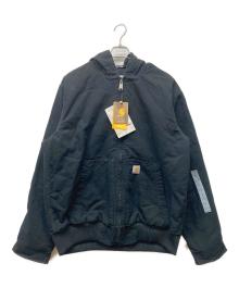 CarHartt（カーハート）の古着「WASHED DUCK INSULATED ACTIVE JACKET」｜ブラック