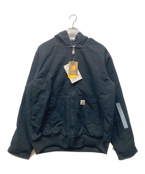 CarHartt（カーハート）CarHartt (カーハート) WASHED DUCK INSULATED ACTIVE JACKET ブラック サイズ:L 未使用品の古着・服飾アイテム
