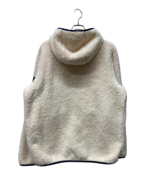 POLO RALPH LAUREN（ポロ・ラルフローレン）POLO RALPH LAUREN (ポロ・ラルフローレン) ボアジャケット ホワイト×ネイビー サイズ:Lの古着・服飾アイテム
