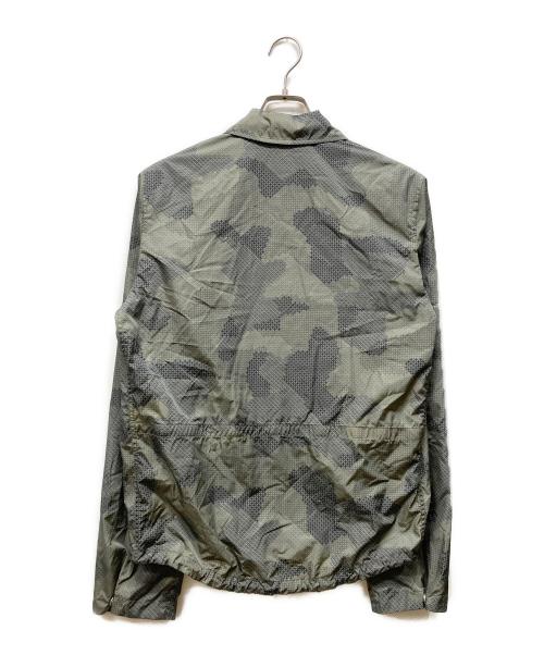 GUCCI（グッチ）GUCCI (グッチ) カモフラナイロンジップアップジャケット カーキ サイズ:44の古着・服飾アイテム