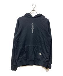 YOHJI YAMAMOTO×New Era（ヨウジヤマモト×ニューエラ）の古着「プルオーバーパーカー」｜ブラック