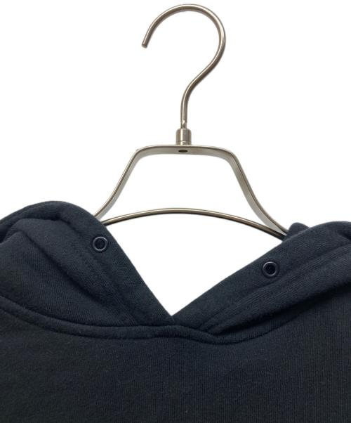 YOHJI YAMAMOTO（ヨウジヤマモト）YOHJI YAMAMOTO (ヨウジヤマモト) New Era (ニューエラ) プルオーバーパーカー ブラック サイズ:Mの古着・服飾アイテム