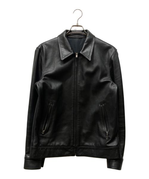 WACKO MARIA（ワコマリア）WACKO MARIA (ワコマリア) カウレザージャケット ブラック サイズ:XLの古着・服飾アイテム