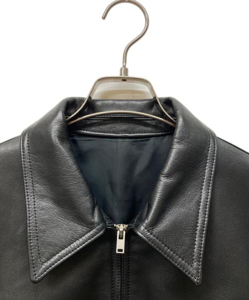 WACKO MARIA（ワコマリア）WACKO MARIA (ワコマリア) カウレザージャケット ブラック サイズ:XLの古着・服飾アイテム