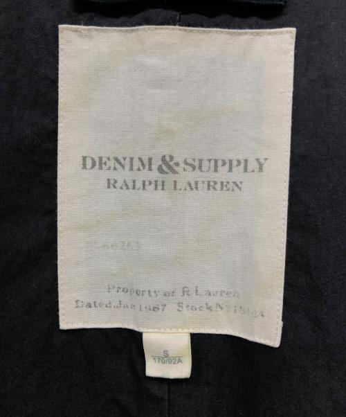 Denim & Supply Ralph Lauren（デニム＆サプライ ラルフローレン）Denim & Supply Ralph Lauren (デニム＆サプライ ラルフローレン) ナポレオンコート ブラック サイズ:Sの古着・服飾アイテム
