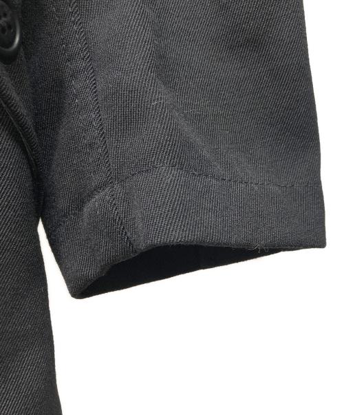 COMME des GARCONS HOMME PLUS（コムデギャルソンオムプリュス）COMME des GARCONS HOMME PLUS (コムデギャルソンオムプリュス) ドッキングデザインコート ブラック サイズ:Sの古着・服飾アイテム