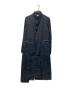 COMME des GARCONS HOMME PLUS（コムデギャルソンオムプリュス）の古着「ドッキングデザインコート」｜ブラック