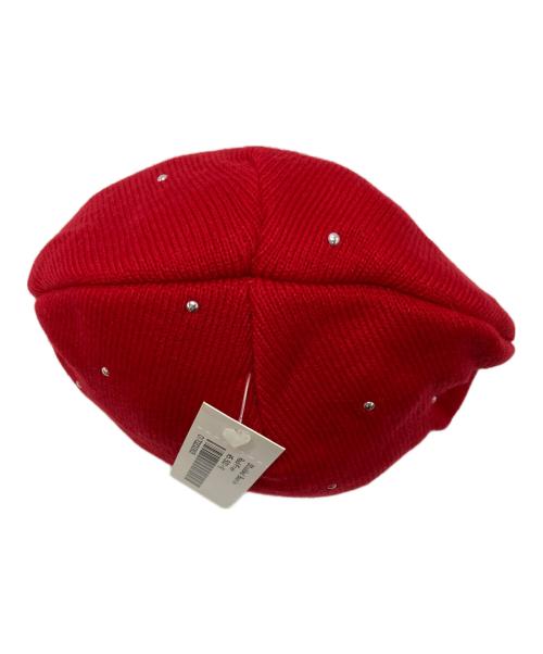 SUPREME（シュプリーム）Supreme (シュプリーム) Studded Beanie レッドの古着・服飾アイテム